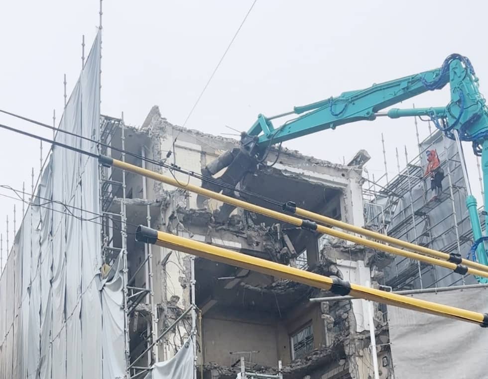 仕事内容-建造物解体